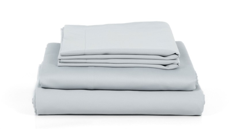 Husă Pilotă Bumbac Satinat Perlat Blue Glacial 2