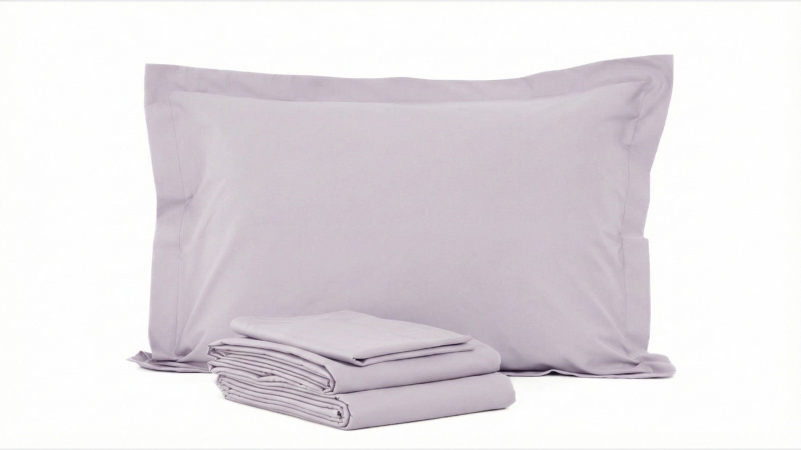 Lenjerie Bumbac Satinat Perlat Lavanda