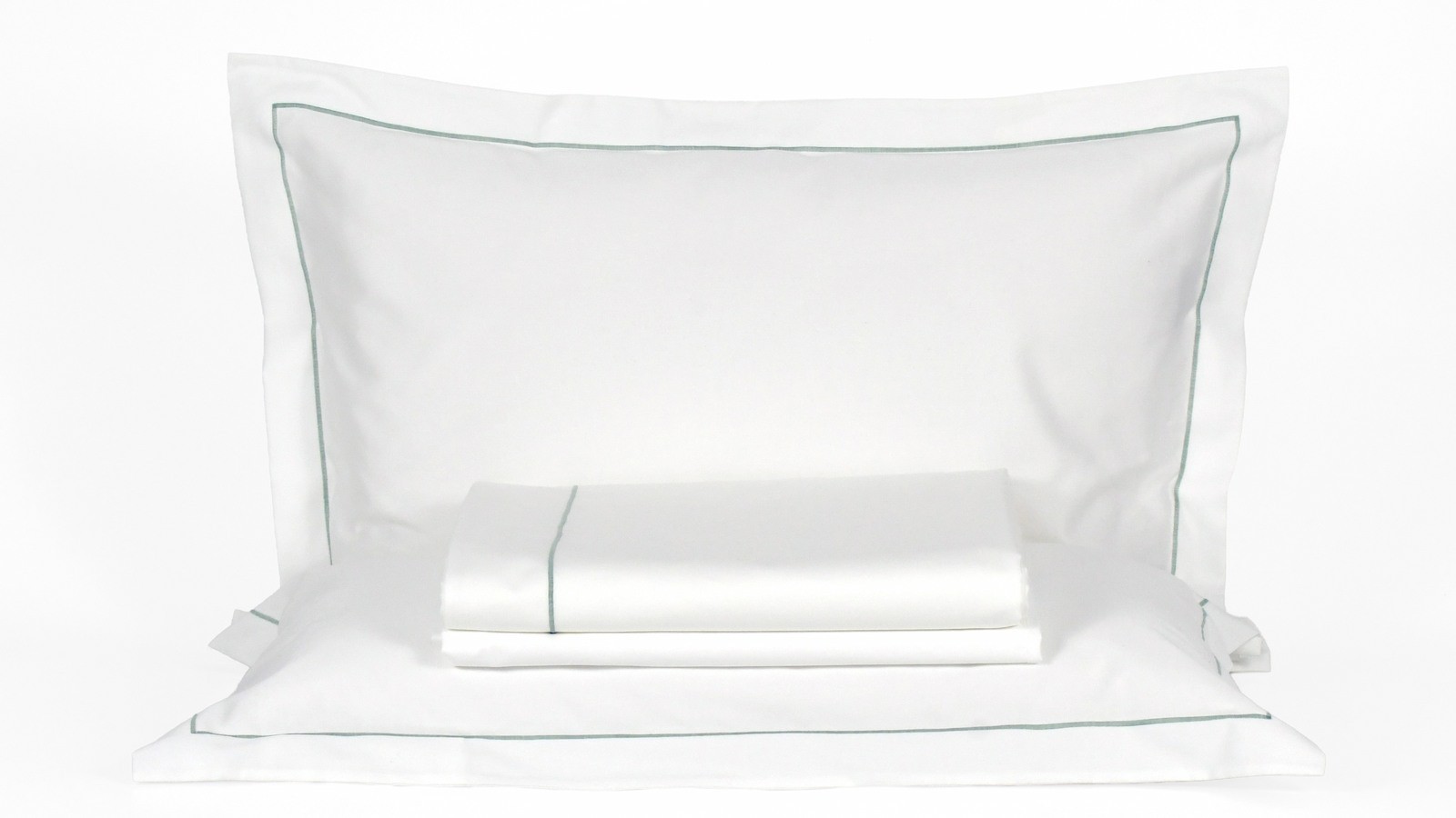 Lenjerie Bumbac Satinat Corola Salvie