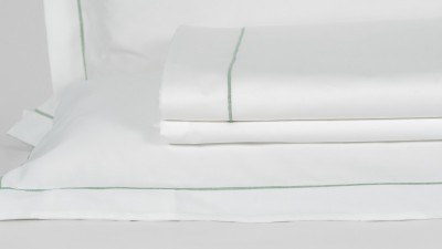 Lenjerie Bumbac Satinat Corola Salvie