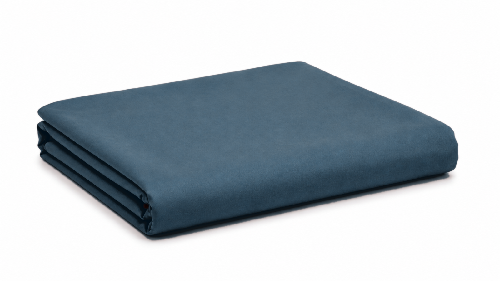 Cearșaf Pat Bumbac Satinat Perlat Blue Acvatic