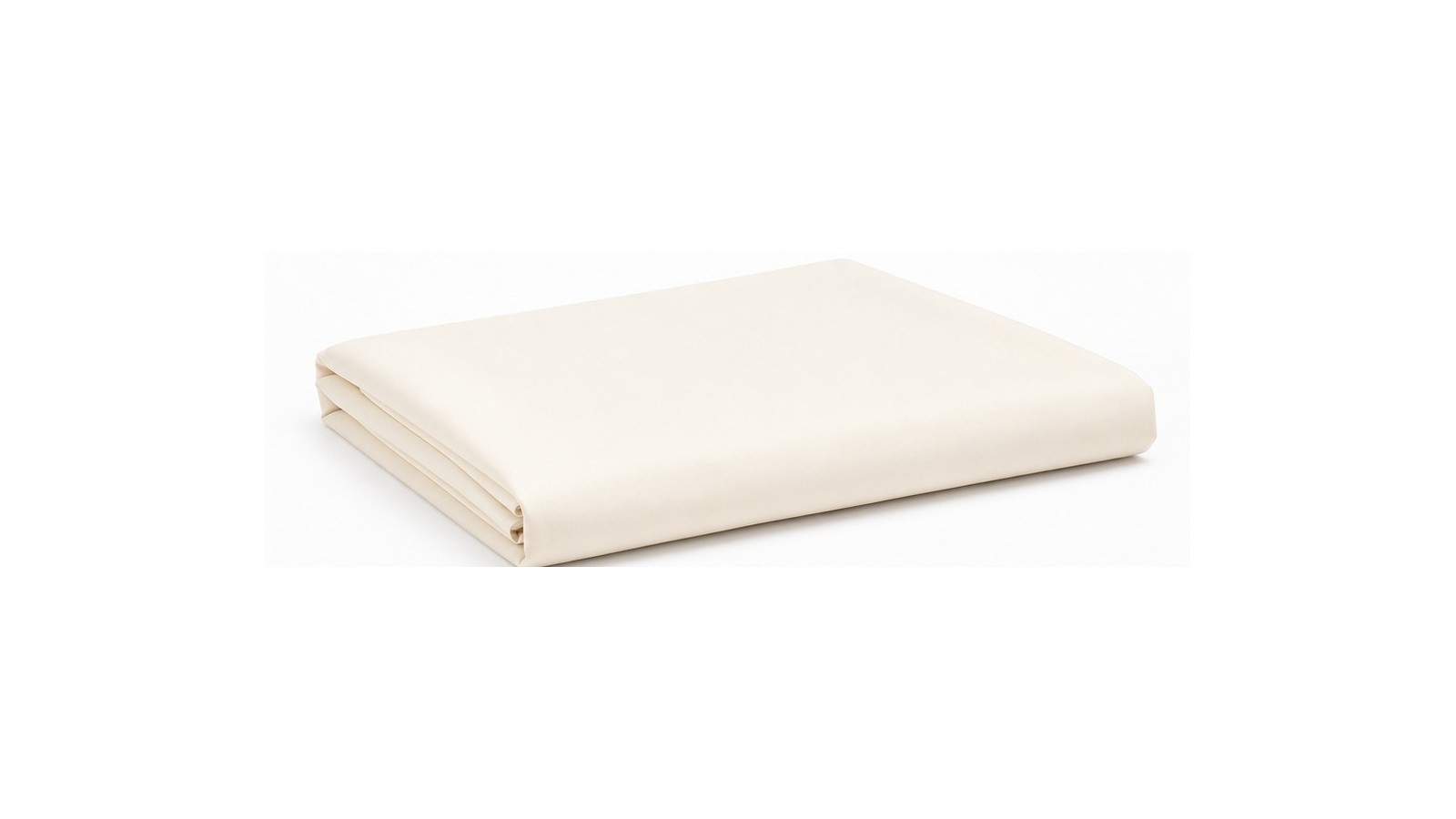 Cearșaf Pat Bumbac Satinat Perlat Vanilla