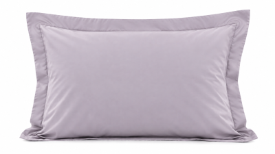 Față de Pernă Bumbac Satinat Perlat Lavanda