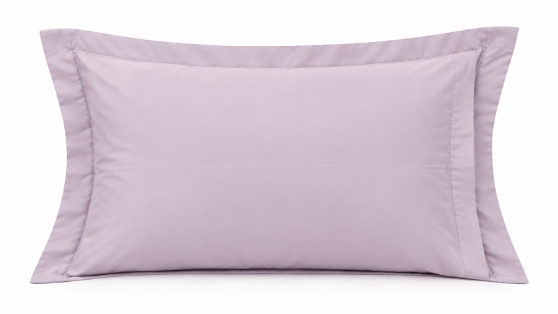 Față de Pernă Bumbac Satinat Perlat Lavanda 2