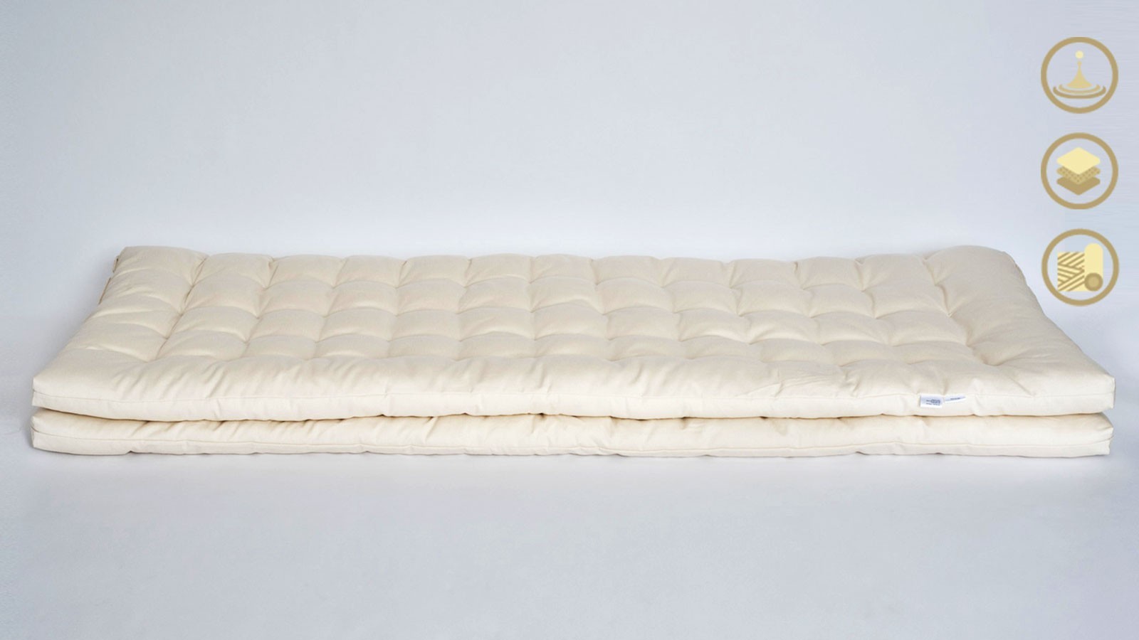 Topper Lână 12 cm