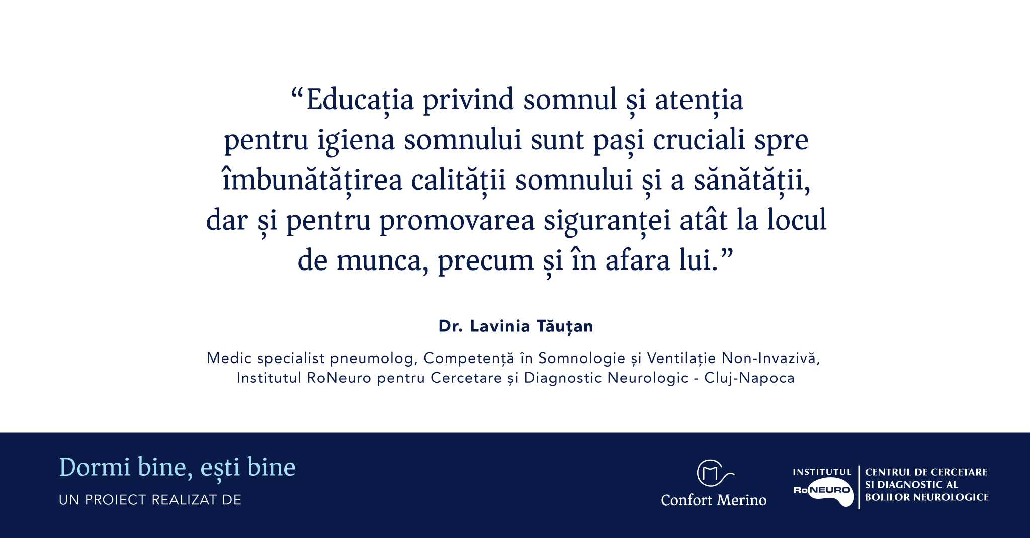 igiena somnului studiu somn roneuro confort merino